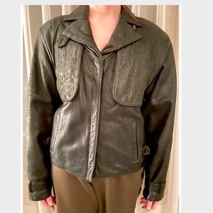 Banana Republic Women's Vintage Leather Jacket - Super Soft Leather - Sz 4